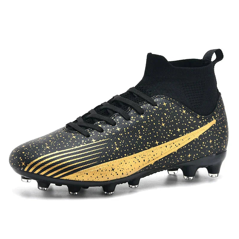 Comfort Fit Football Boots – Pro Lace-Up High Ankle Design