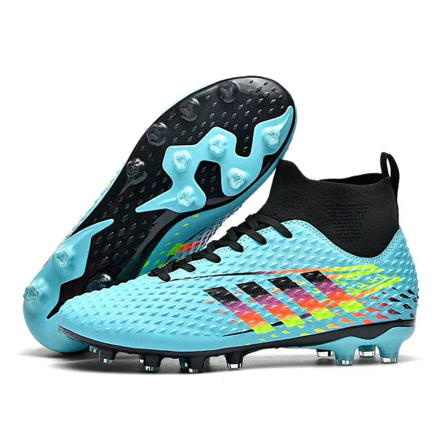 Professional High-Top Football Boots – Firm Ground Grip